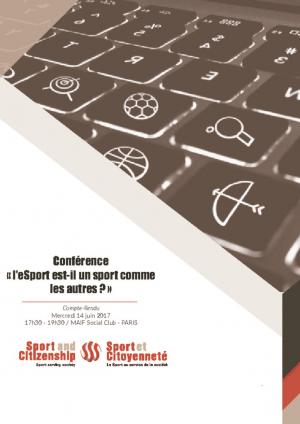 thumbnail of Compte-Rendu Conférence eSport