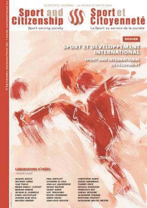 thumbnail of Couverture revue n°13 déc. 2010 – think tank Sport et Citoyenneté